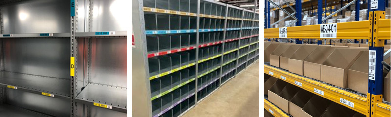 Shelving Labels - Warehouse Shelf Labels