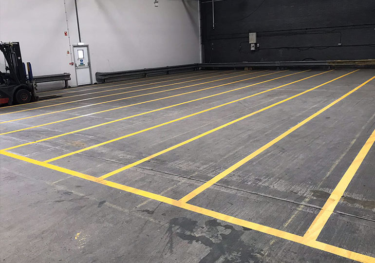 Floor Marking Health And Safety In Warehouse