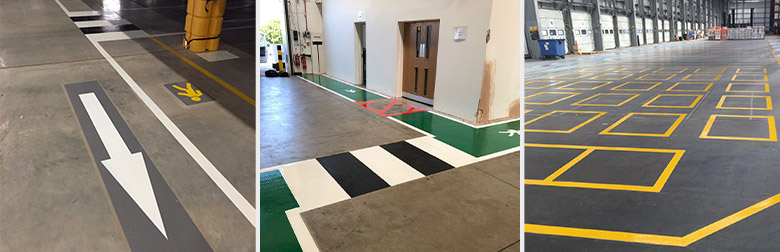 Internal Line Marking Examples