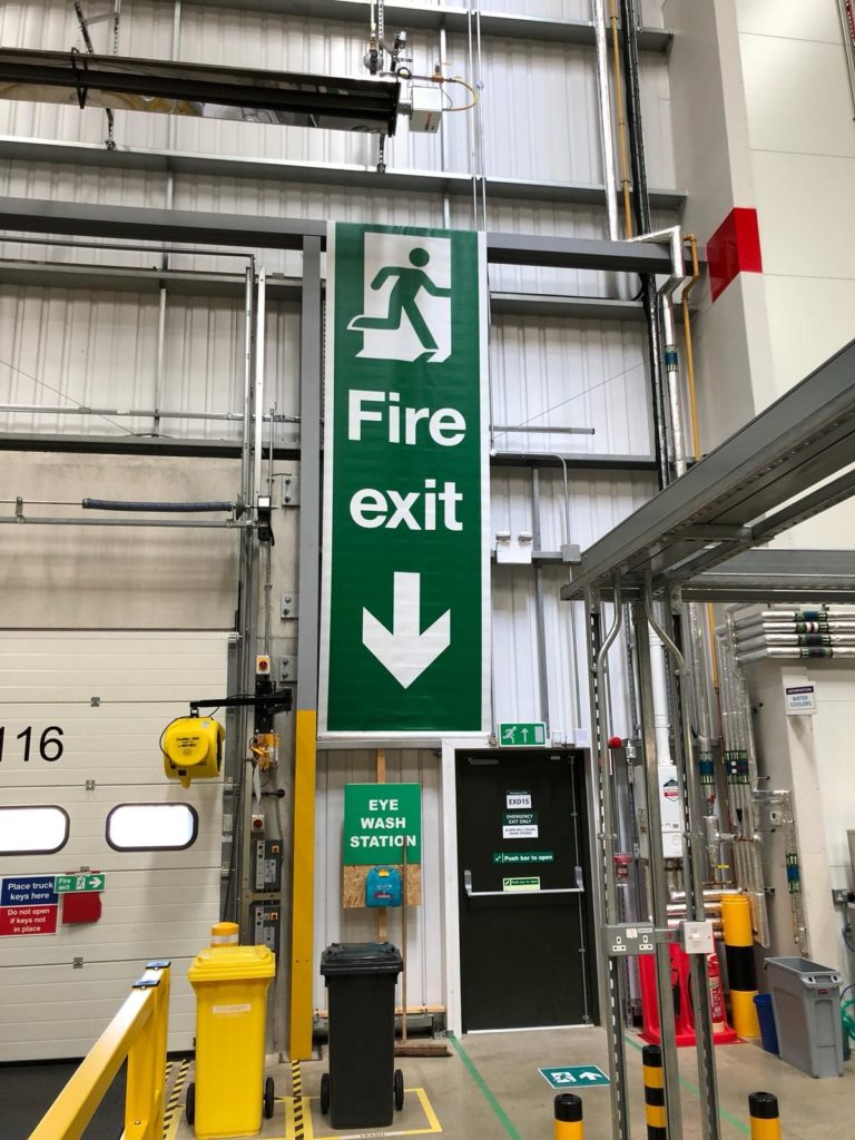 Warehouse Signs Bespoke Warehouse Signage Rack & Shelf UK Rack