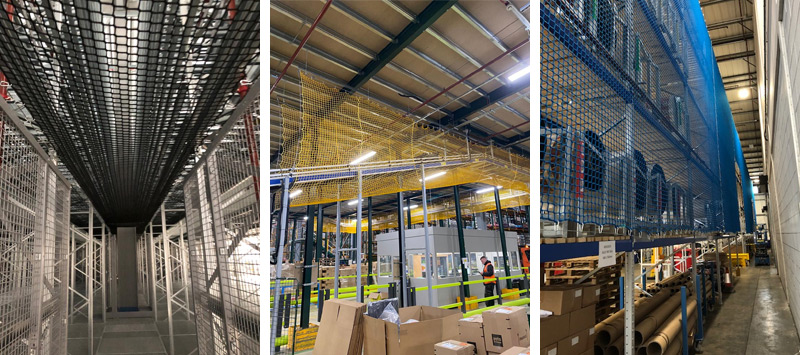Warehouse Safety Netting